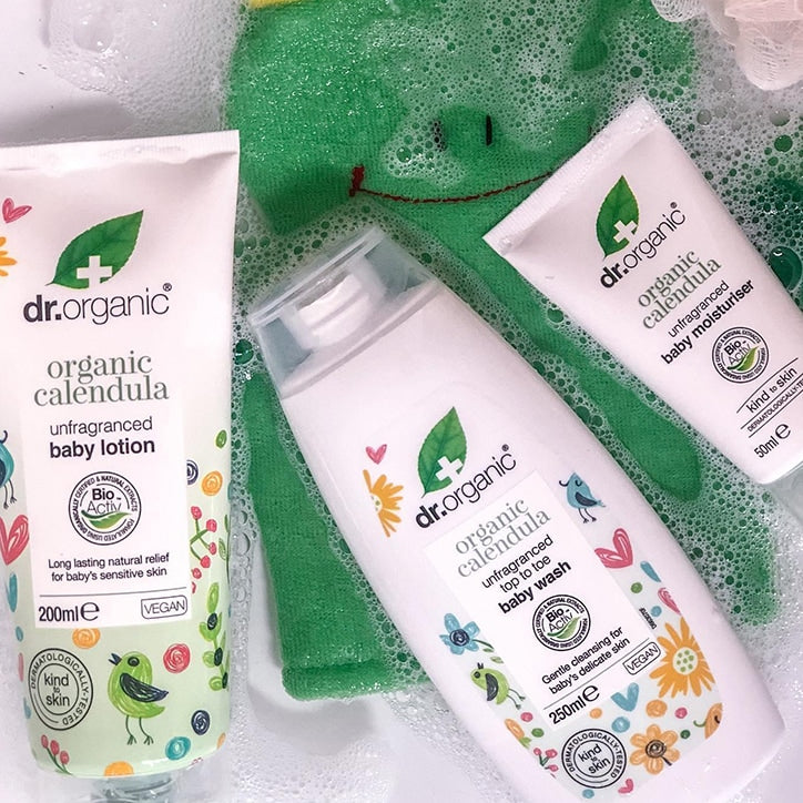 Dr Organic Baby Calendula Top to Toe Baby Wash GOODS Holland&Barrett   