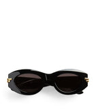 Timeless Gold-Tone Sunglasses with Recycled Acetate Frame