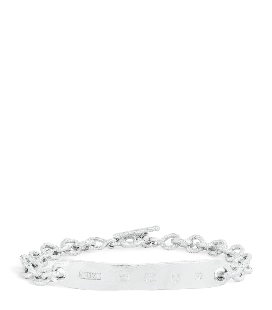 The Ouze sterling silver hallmark bracelet, UK version