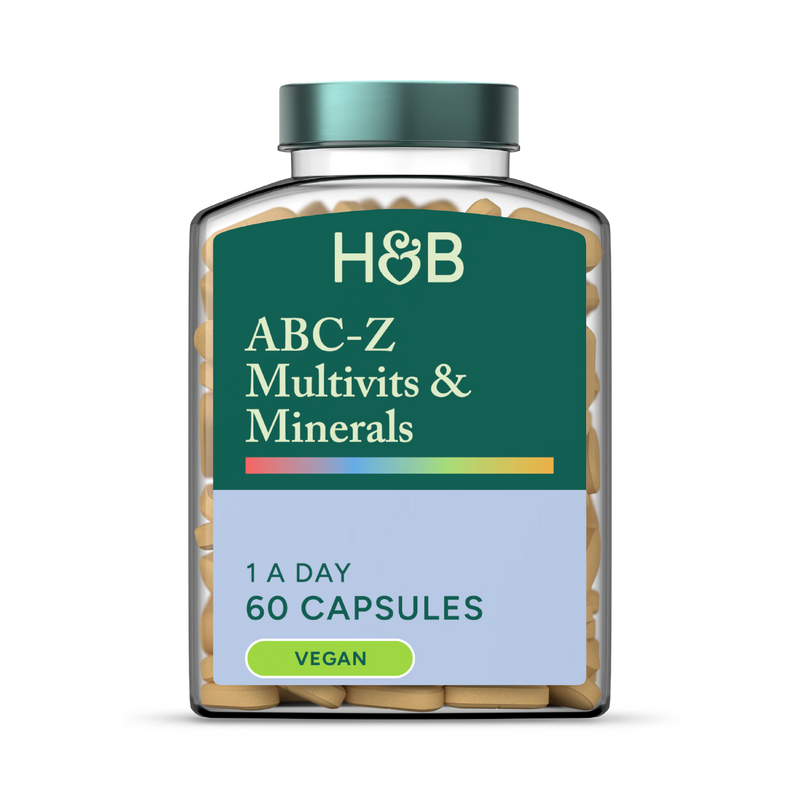 Holland & Barrett ABC to Z Vegan Multivitamins 60 Tablets, UK version