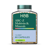 Holland & Barrett ABC to Z Vegan Multivitamins 60 Tablets, UK version