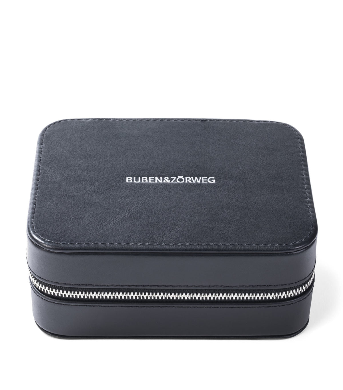 Buben & Zorweg leather Roma jewellery case 6.5cm x 16cm x 12cm - British product