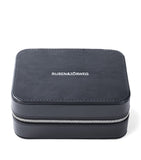 Buben & Zorweg leather Roma jewellery case 6.5cm x 16cm x 12cm - British product