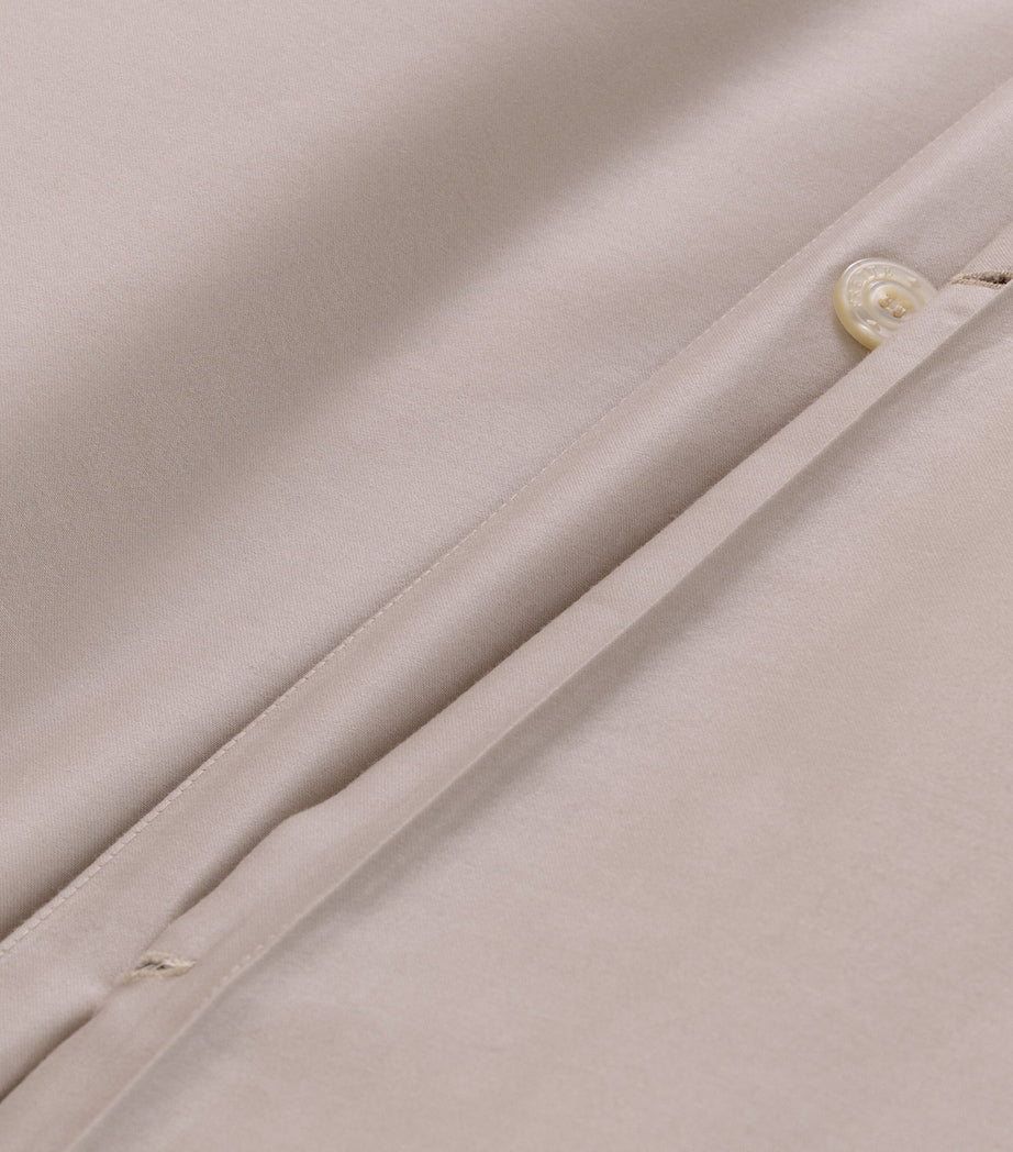 Frette Lush Ajour duvet cover 260x240cm cotton sateen, imported from the UK