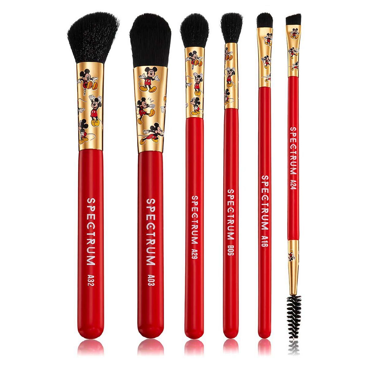 Spectrum Collections x Mickey Mouse 6 Piece make-up Brush Set GOODS Boots   