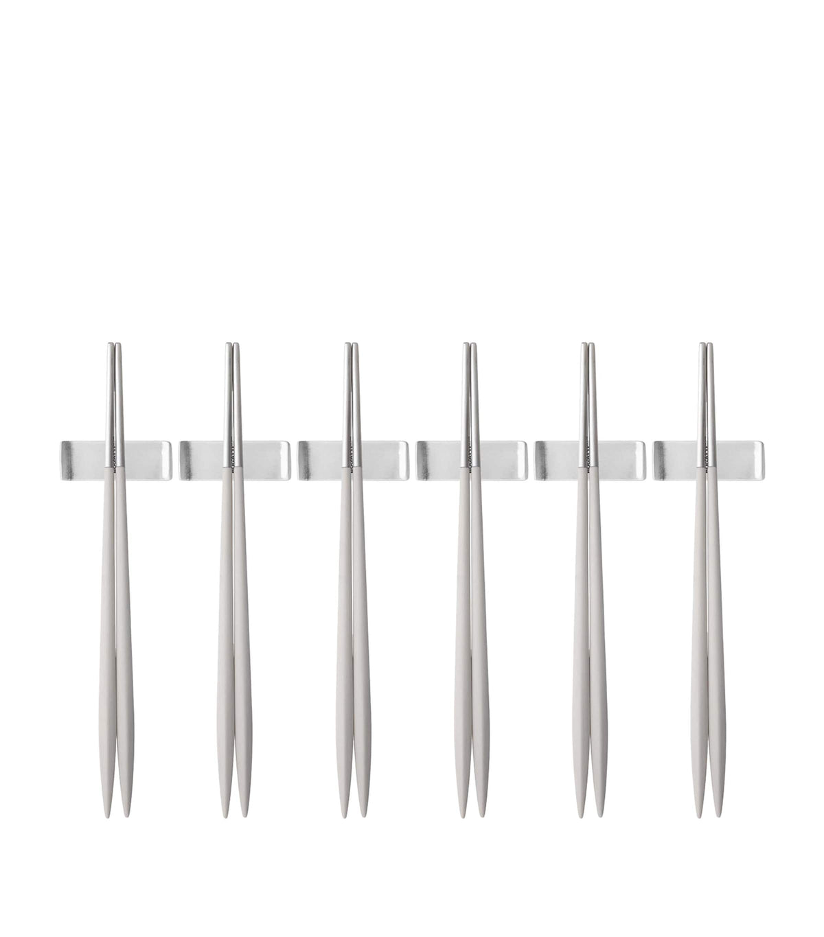 Bugatti Ares stainless steel chopsticks set of 6 pairs - British product