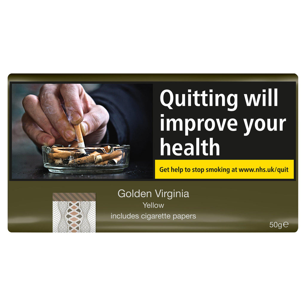 Golden Virginia Yellow 50g Pouch