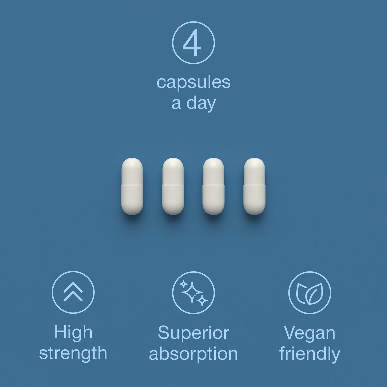 SuperSelf Creatine Monohydrate 3000mg capsules, imported from the UK