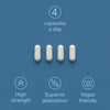 SuperSelf Creatine Monohydrate 3000mg capsules, imported from the UK