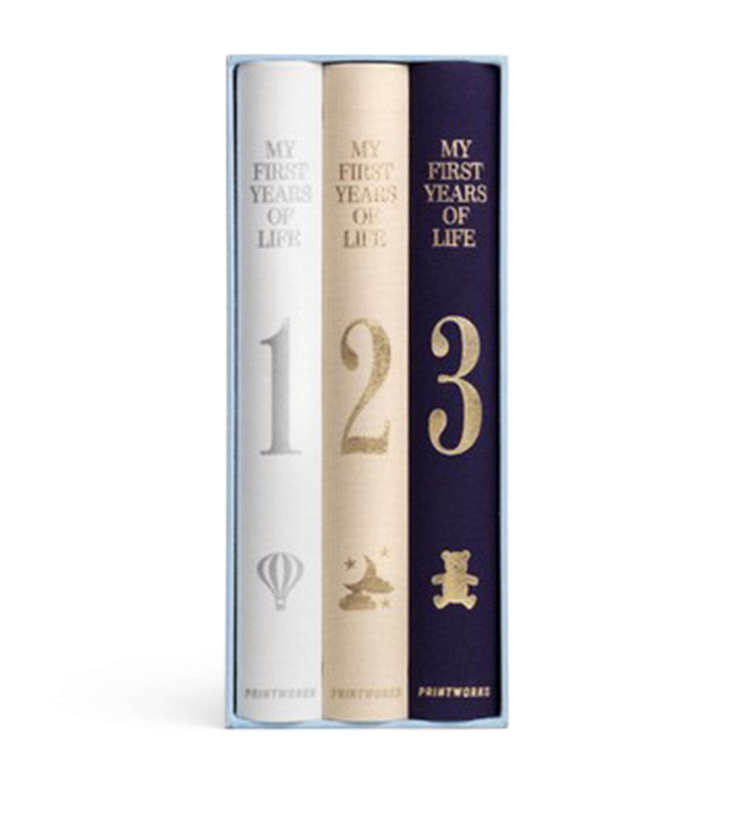 Printworks baby photo album 3-pack, imported from the UK