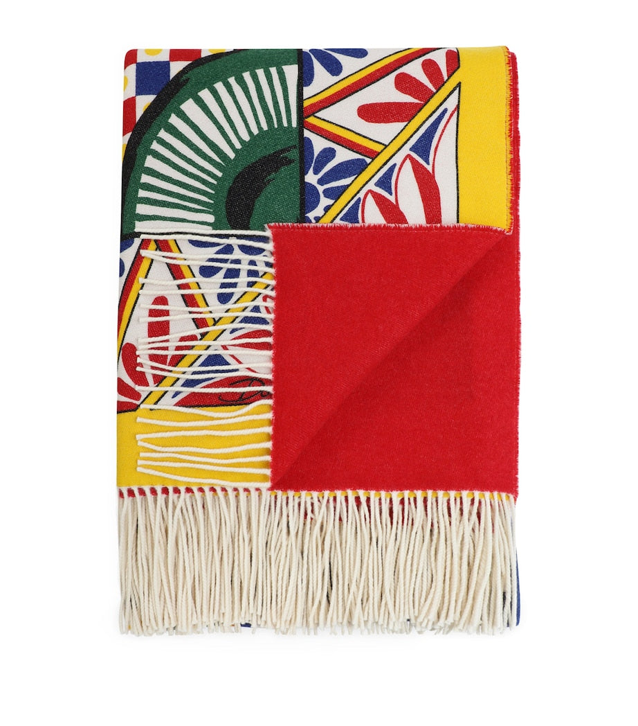 Dolce&Gabbana Casa Cashmere Caretto Throw 140cm x 180cm - British product