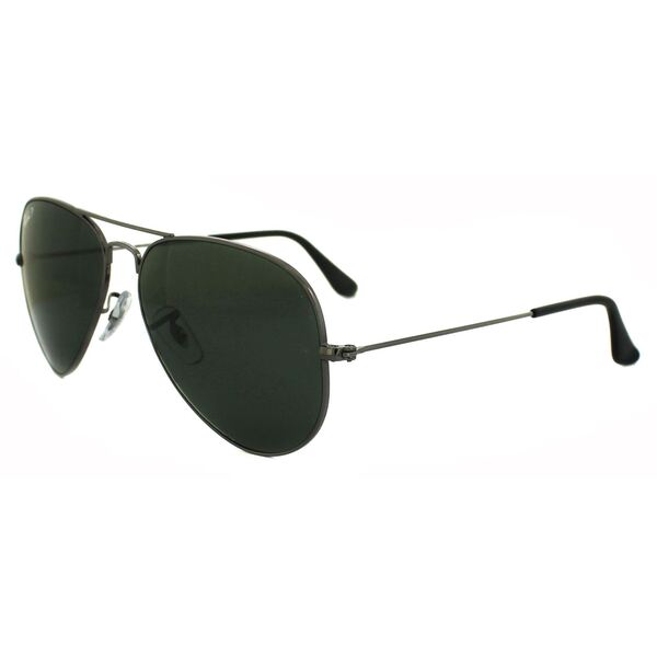 Ray-Ban Aviator 3025 grey polarised sunglasses 58mm, UK version