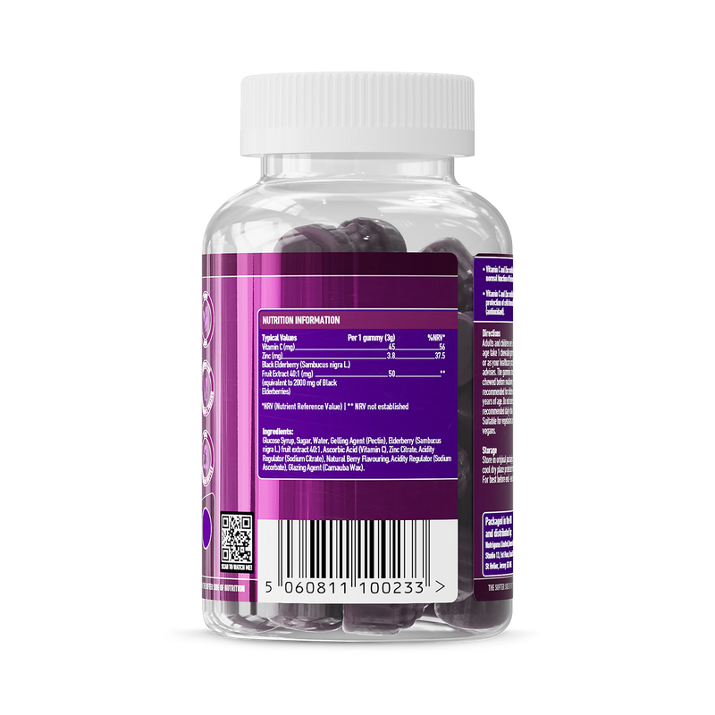 Nutrigums immune complex 60 gummies, imported from the UK
