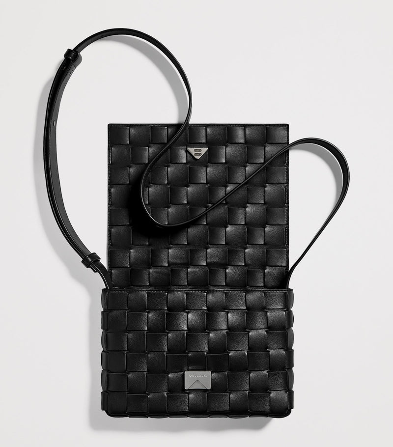 Bottega Veneta Orto leather messenger bag, UK version