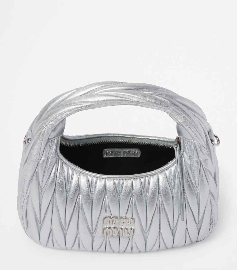Miu Miu Matelassé Leather Wander Top-Handle Bag (British brand)