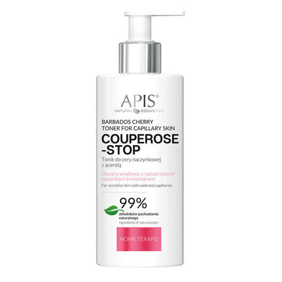 Superdrug Apis Couperose-Stop Barbados Cherry Toner 300ml- Buy online at McGrocer