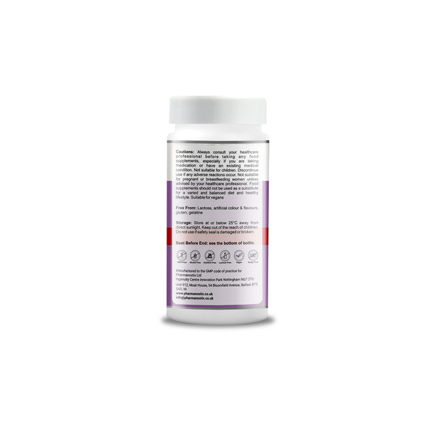 Pharmanostix Night Support Complex gummies 60 count, UK version
