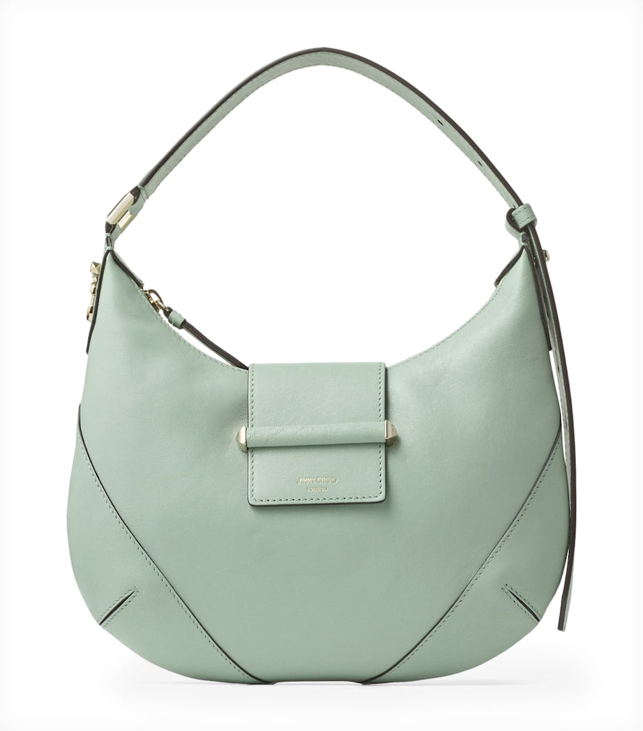 Jimmy Choo Small Bar leather shoulder bag (British brand)