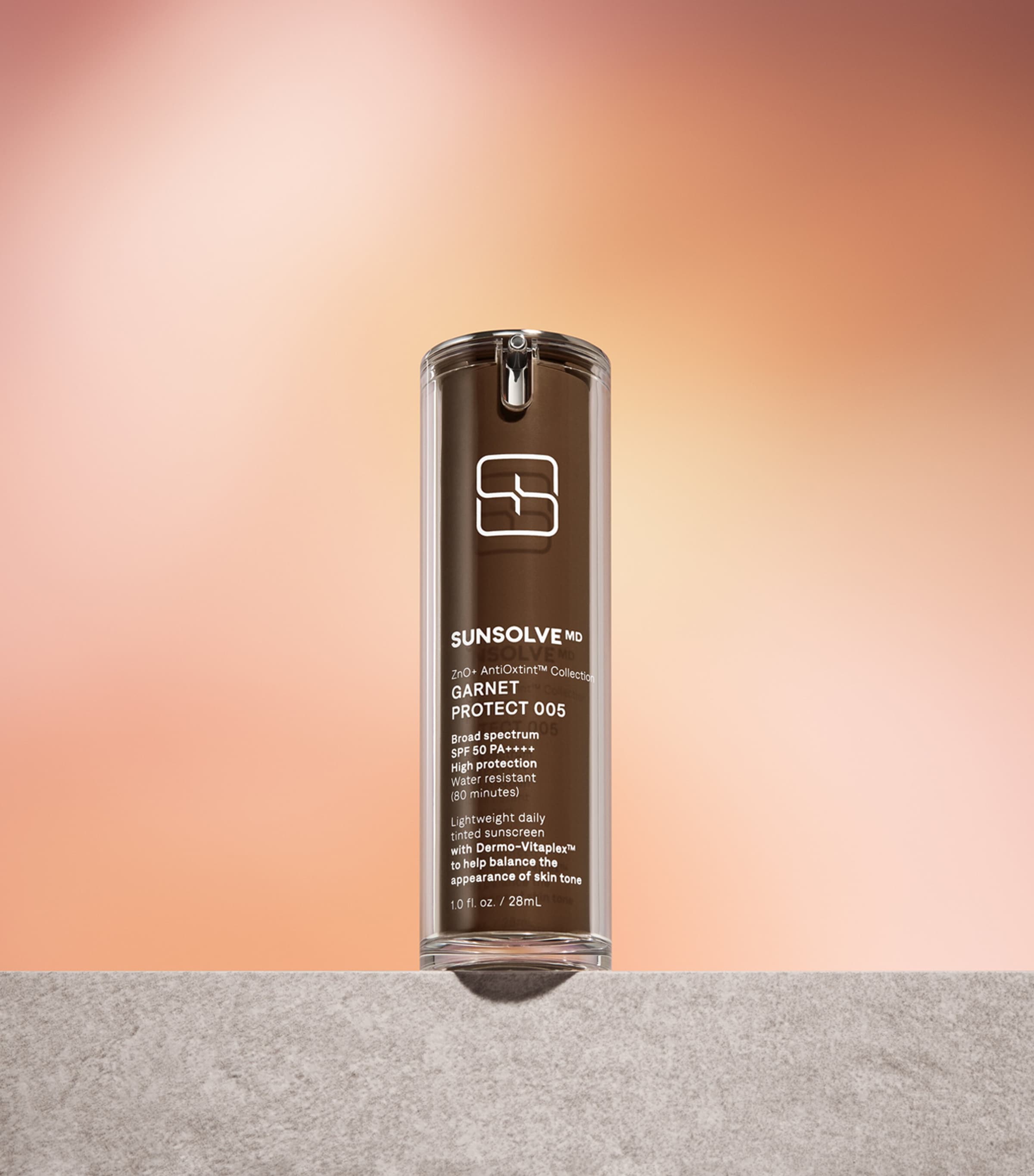 SunsolveMD Tinted Sun Cream SPF 50 28ml (British brand)
