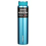Sistema stainless steel water bottle 280ml, UK version