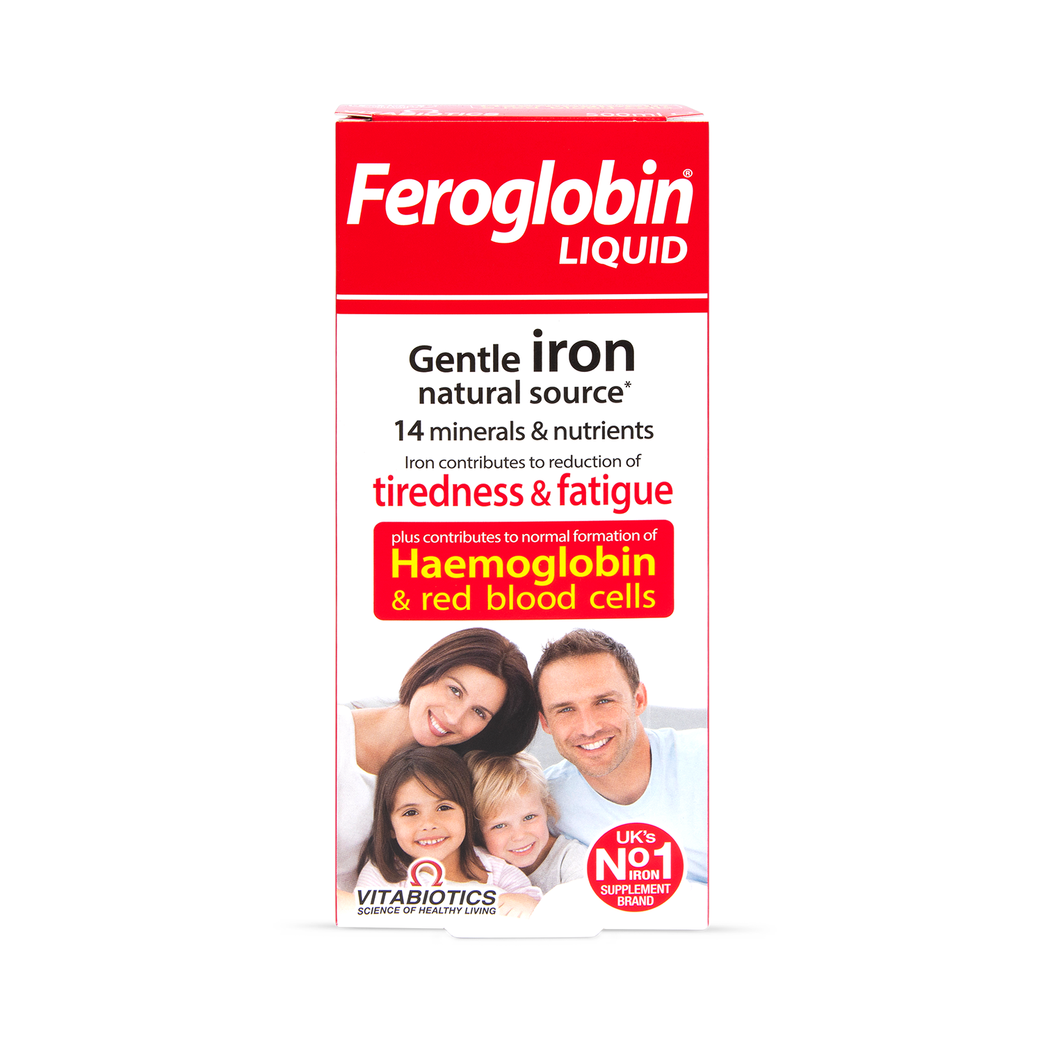 Vitabiotics Feroglobin Liquid 200ml