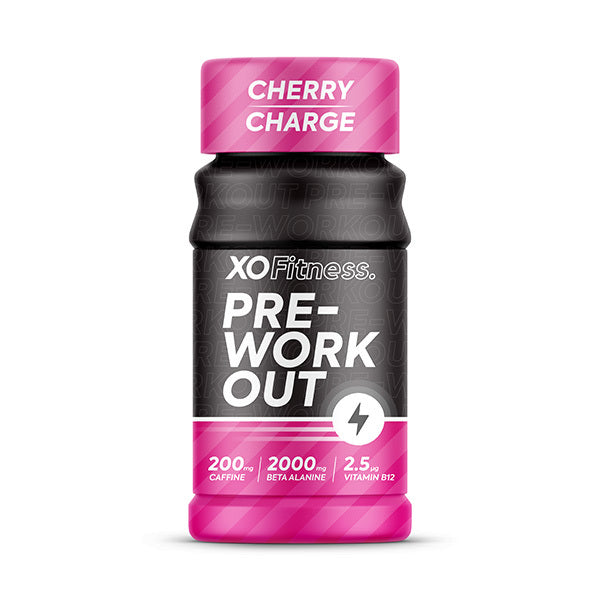 XO Fitness pre-workout shots mixed pack 20, imported from the UK