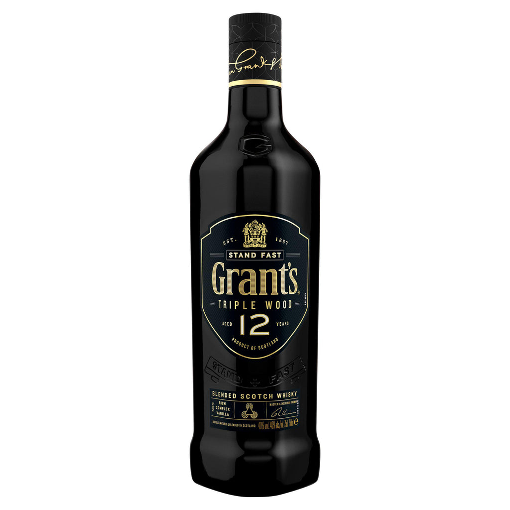 Grants Triple Wood 12 Year Old Scotch Whisky 70cl