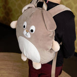Cozy Noxxiez bunny plush backpack travel pillow (British brand)