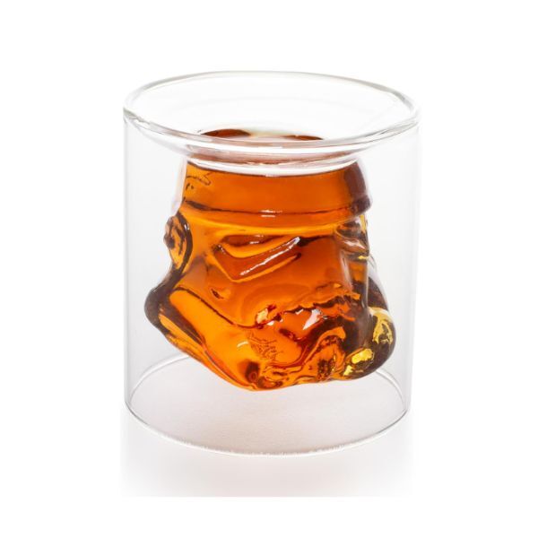 Thumbs Up Stormtrooper inverted whiskey glass 150ml, imported from the UK
