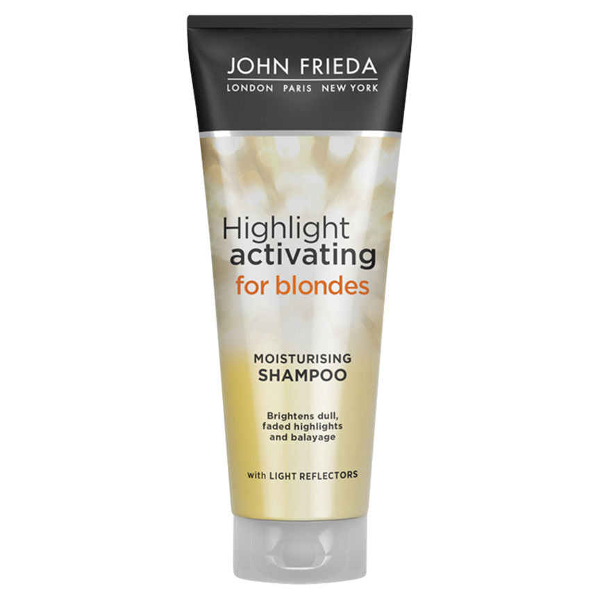 John Frieda Sheer Blonde Highlight Activating Moisturising Shampoo Haircare & Styling ASDA   