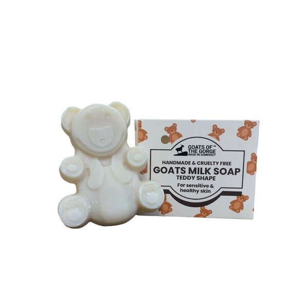 Goats of the Gorge teddy goats milk soap 67g, UK version