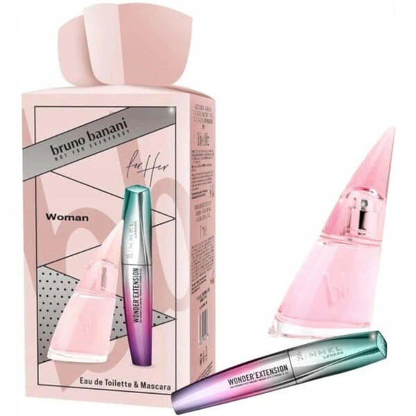 Bruno Banani Woman Gift Set EDT Mascara 30ml - British product