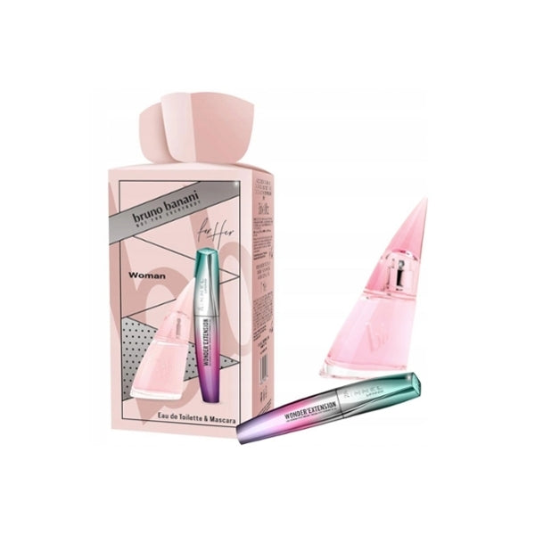 Bruno Banani Woman Gift Set EDT Mascara 30ml - British product