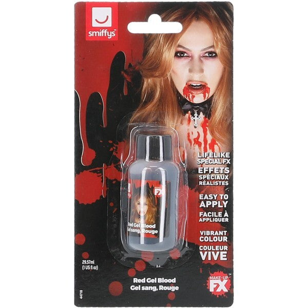 Smiffys gel blood red 29.57ml FX - British product