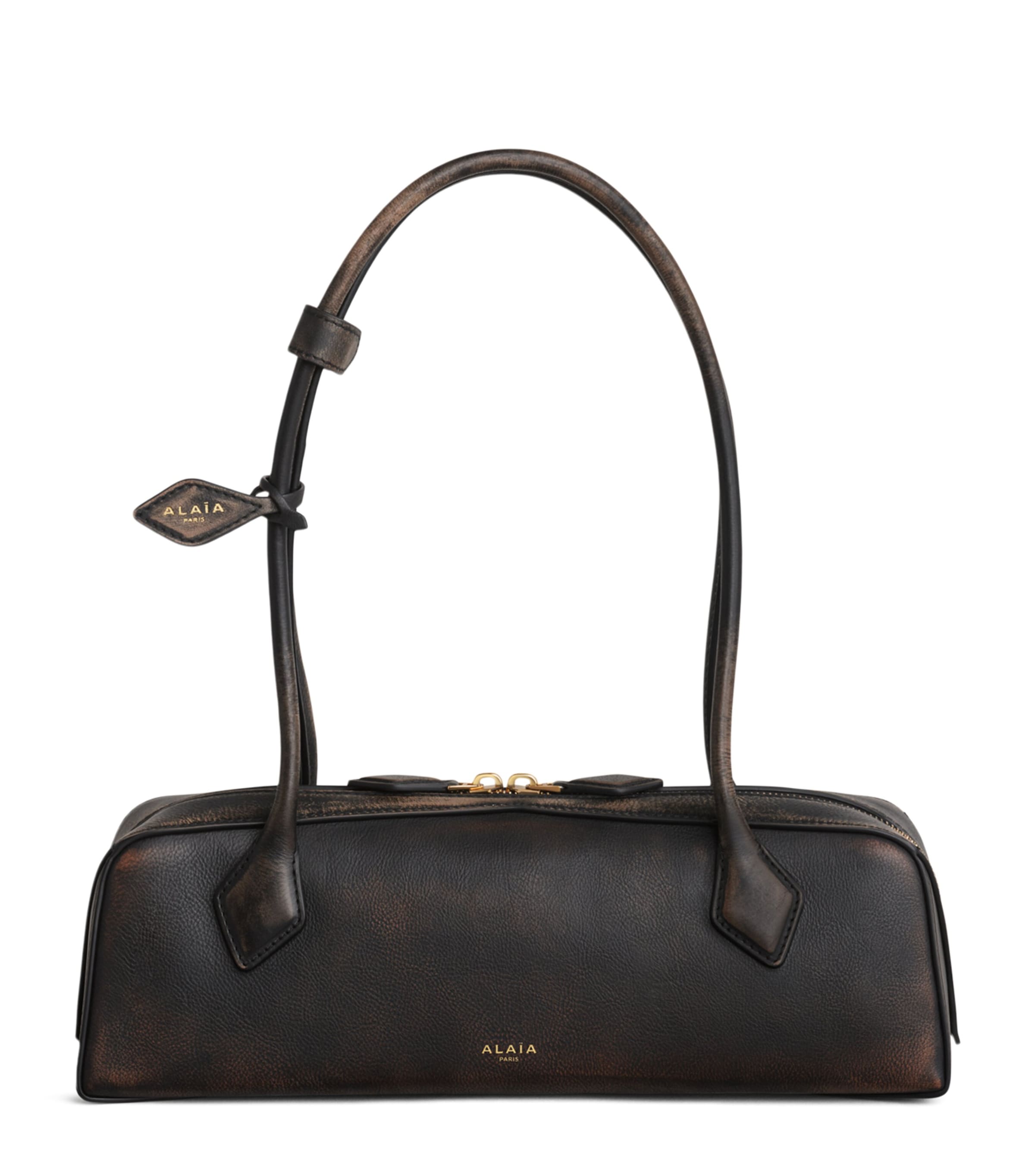 Medium Leather Le Teckel Shoulder Bag