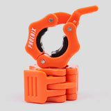 Phoenix Fitness barbell clamp 1 inch orange - British product