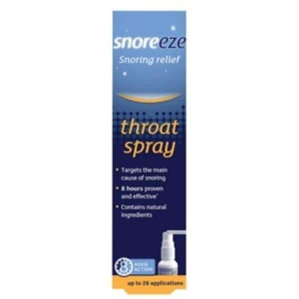 Snoreeze Throat Spray 14ml GOODS Superdrug   