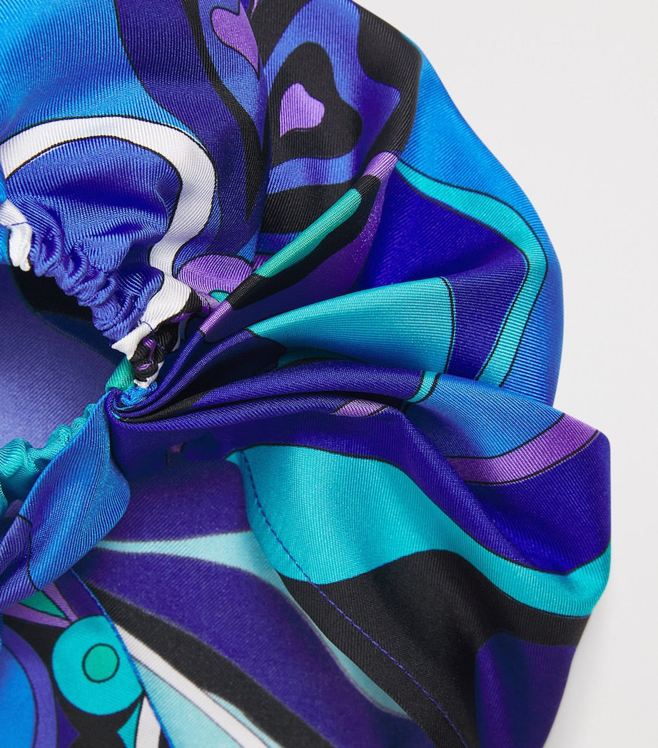 Pucci silk bandana Orchidee print - British product