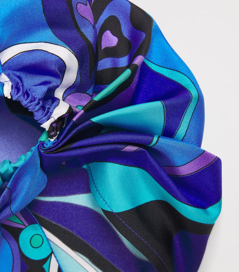 Pucci silk bandana Orchidee print - British product