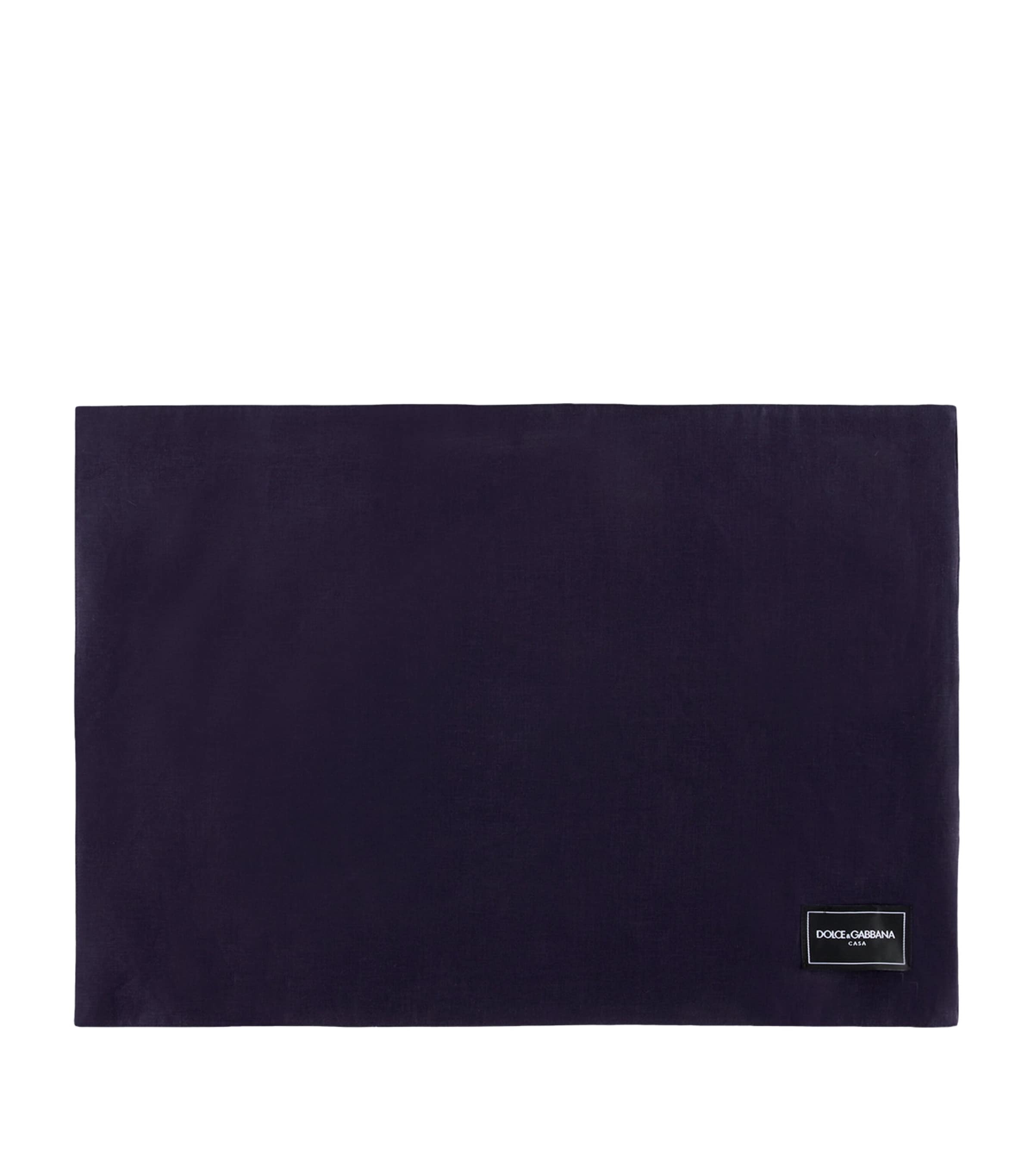 Dolce&Gabbana Majolica print cotton placemat and napkin set with 53x30cm placemat and 50x50cm napkin - British product