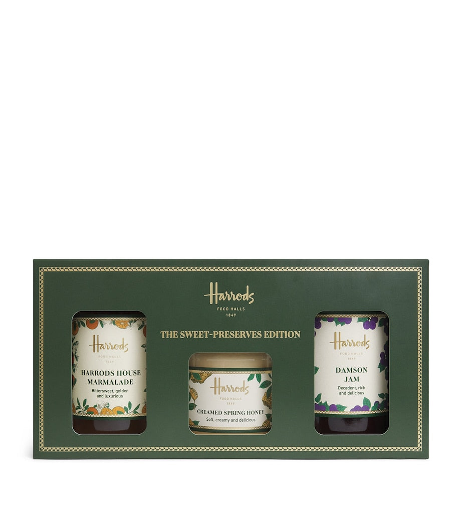Harrods preserves set trio 827g (British brand)