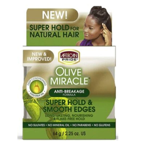 African Pride Olive Miracle Smooth Edges GOODS Superdrug   