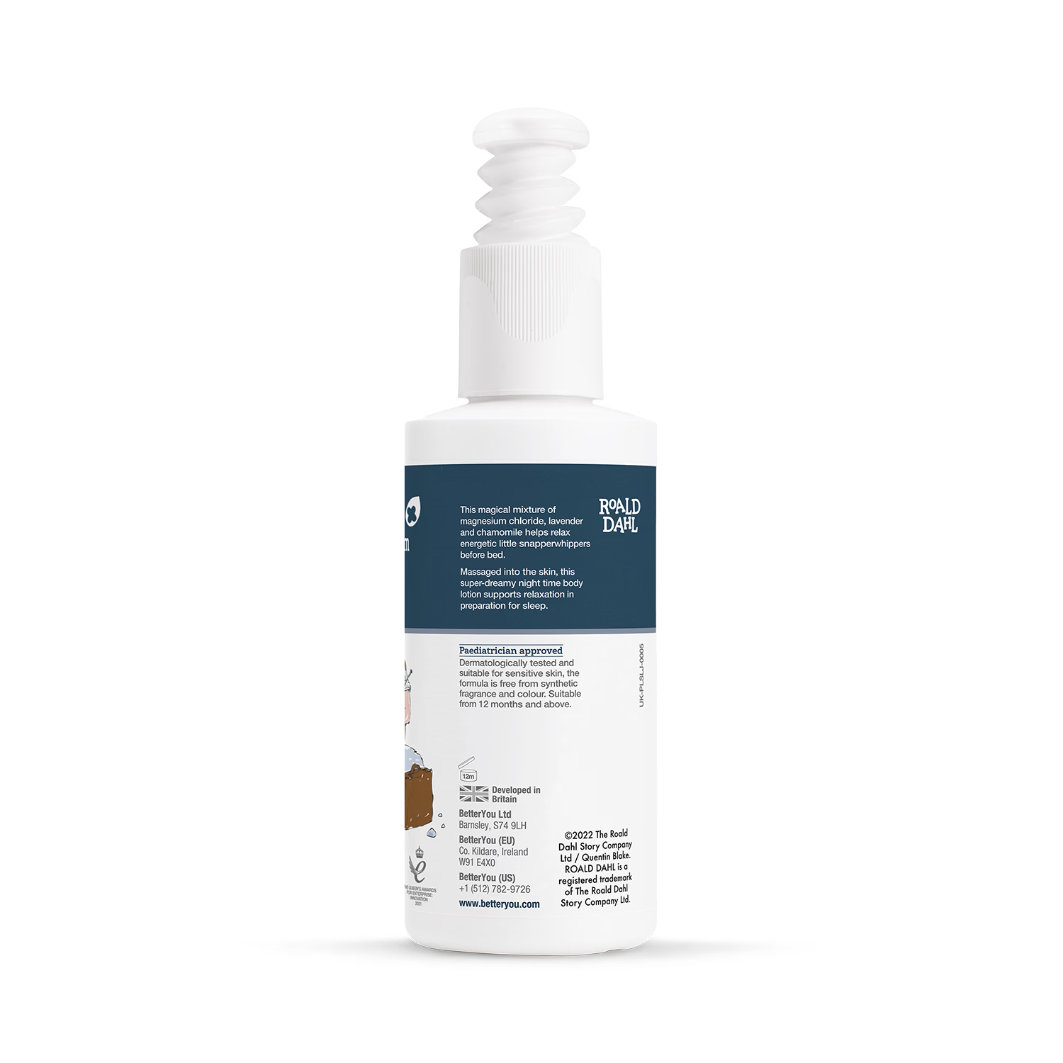 BetterYou magnesium sleep kids lotion 135ml, UK version