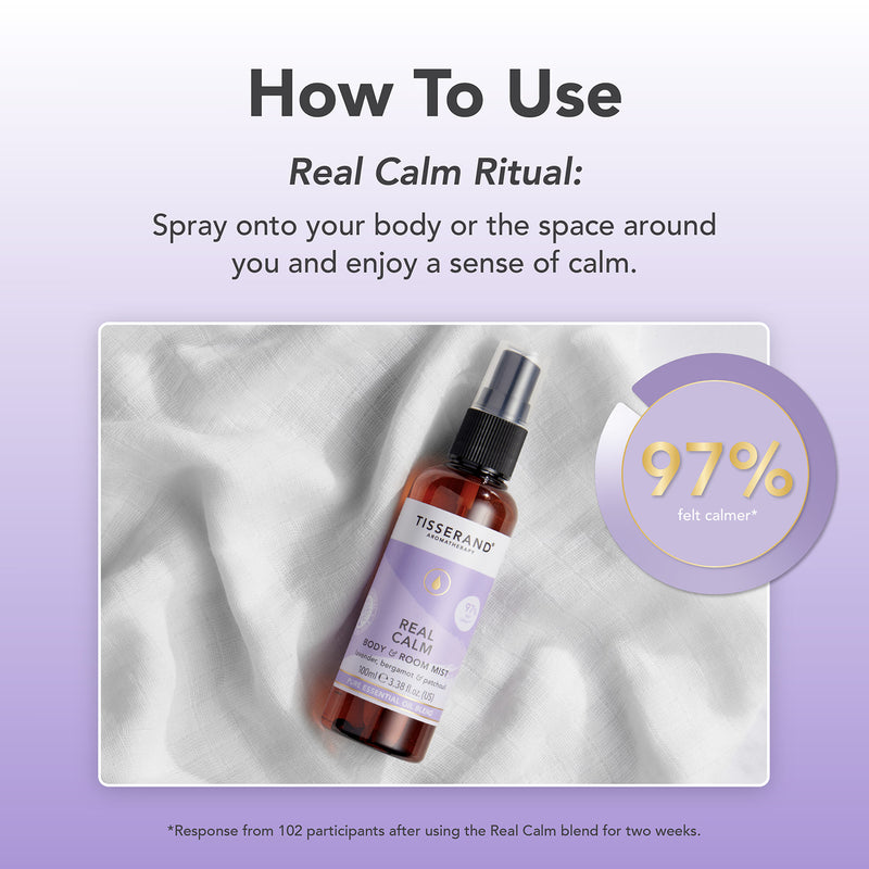 Tisserand Real Calm MoodFix Mist 100ml (British brand)
