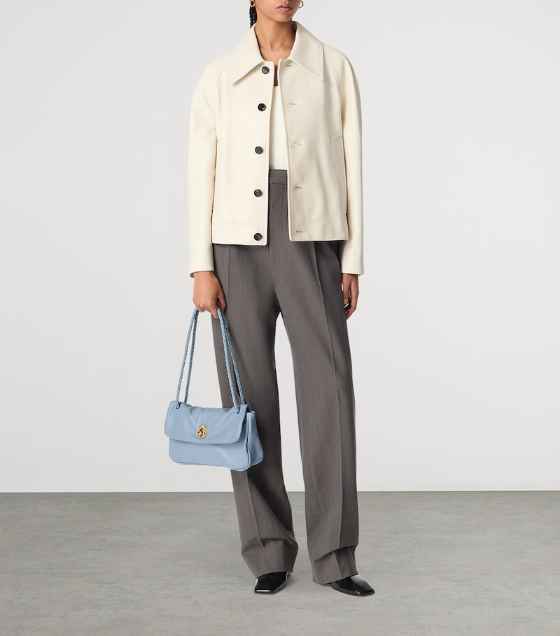 Bottega Veneta Madison cross-body bag lambskin - British product