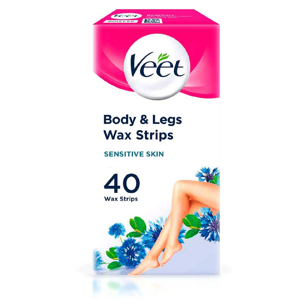 Veet 40 Wax Strips Maxi Format - Sensitive Skin