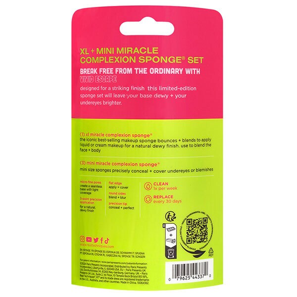 Real Techniques Miracle Complexion Sponge Set XL Mini - British product