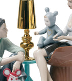 Lladró Family Portrait Porcelain Figurine, UK version