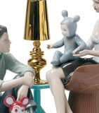 Lladró Family Portrait Porcelain Figurine, UK version
