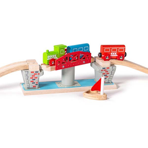 Bigjigs Rail Swing Bridge GOODS Superdrug   